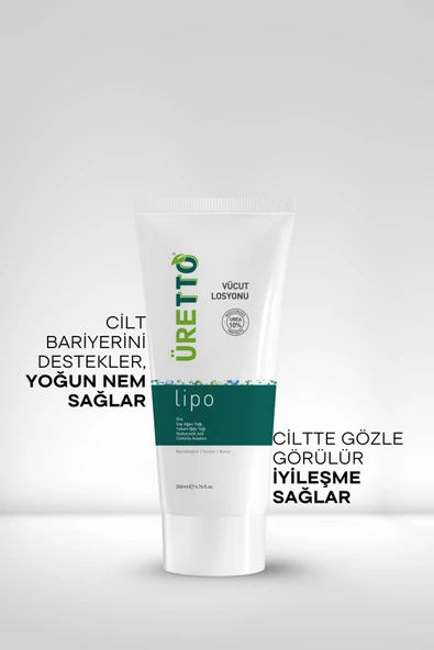 ÜRETTO LIPO VÜCUT LOSYONU 200ML - Resim 4