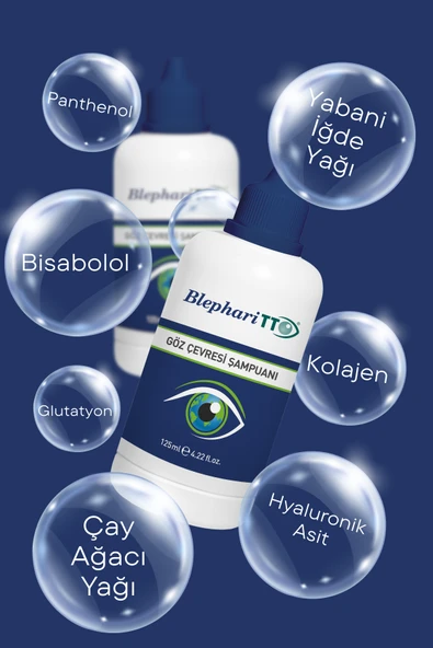 BlephariTTO GÖZ ÇEVRESİ ŞAMPUANI 125 ML - Resim 3