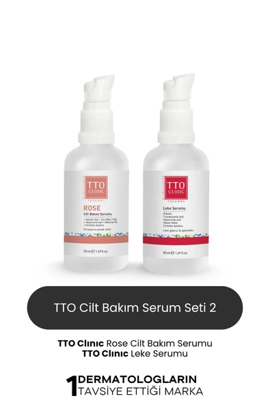 TTO Roza ve Leke Serumu 2'li Set ürün görseli 1
