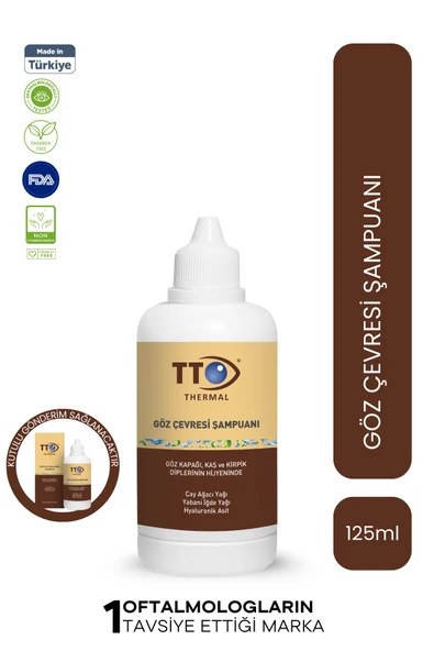 TTO GÖZ ÇEVRESİ ŞAMPUANI 125 ML ürün görseli 1