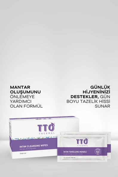 TTO THERMAL İNTİM MENDİL 12 ADET - Resim 4