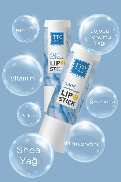 TTO CLINIC Lip Stick - Sade 15 SPF - Resim 3