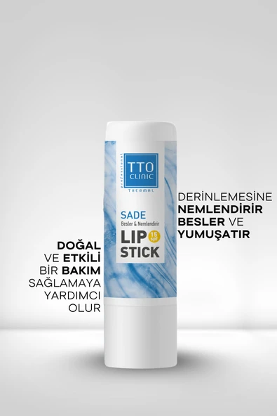TTO CLINIC Lip Stick - Sade 15 SPF - Resim 5