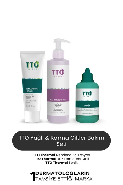 TTO Yağlı & Karma Ciltler Bakım Seti ürün görseli 1