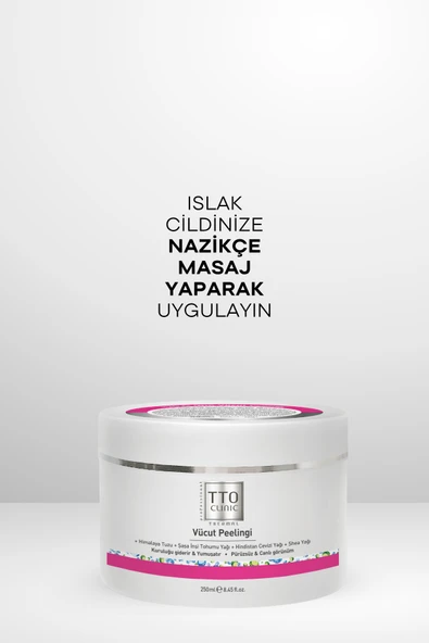 TTO CLINIC Vücut Peelingi 250 ML - Resim 5