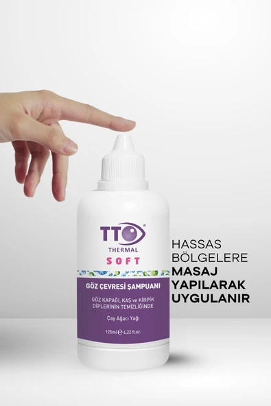 TTO SOFT GÖZ ÇEVRESİ ŞAMPUANI 125 ML - Resim 5