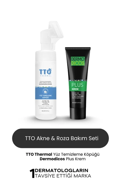 TTO AKNE-ROZASEA BAKIM SETİ ürün görseli 1