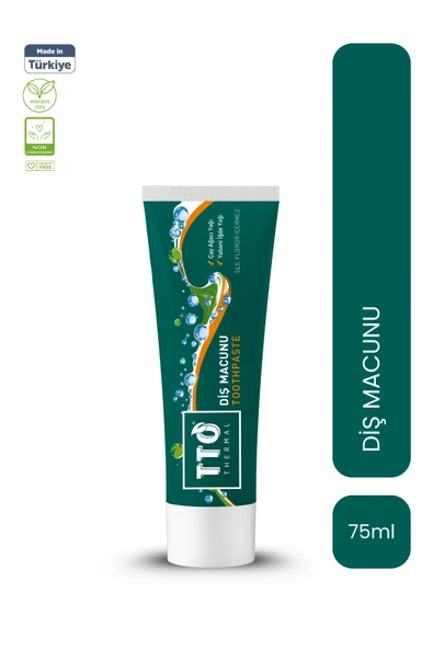 TTO DİŞ MACUNU 75 ML (FLORÜRSÜZ) ürün görseli 1
