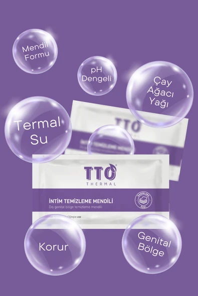 TTO THERMAL İNTİM MENDİL 12 ADET - Resim 3