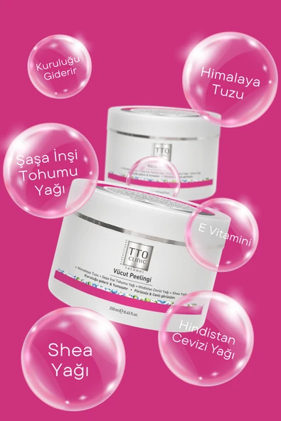 TTO CLINIC Vücut Peelingi 250 ML - Resim 3