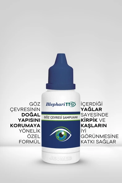 BLEPHARITTO GÖZ ÇEVRESİ ŞAMPUANI 65 ML - Resim 4