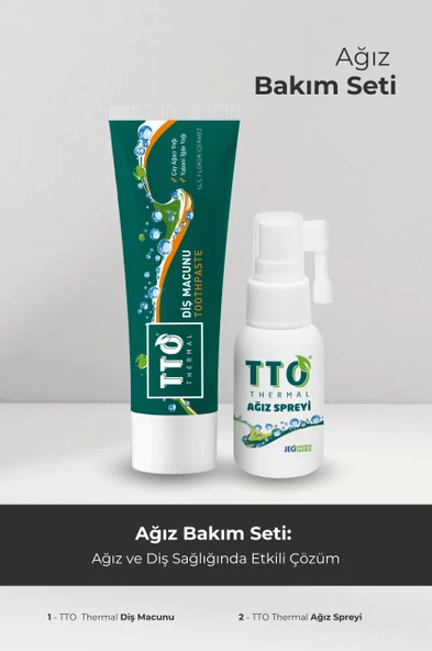 Florürsüz Diş Macunu 75 gr - Ağız Spreyi Hediyeli ( Çay Ağacı Yağı / Tea Tree Oıl) ürün görseli 1