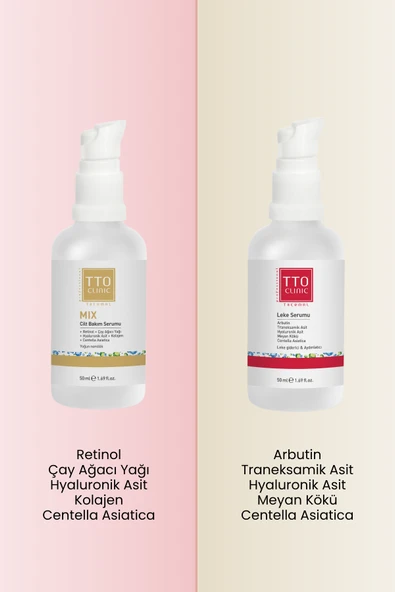 TTO Cilt Bakım Serum Seti - Resim 3