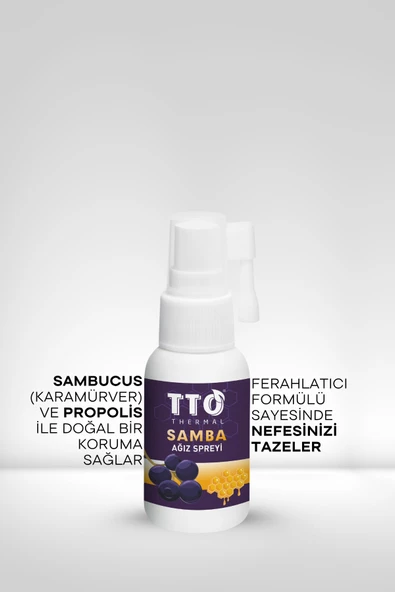 TTO SAMBA AĞIZ SPREYİ 30 ML - Resim 4