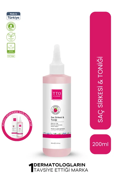 TTO CLINIC Saç Sirkesi & Toniği 200 ML ürün görseli 1