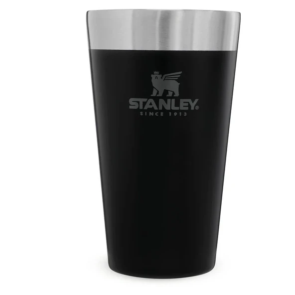 Stanley Adventure Vakumlu Soğuk İçecek Bardağı 0.47 Lt - Matte Black Pebble ürün görseli 1