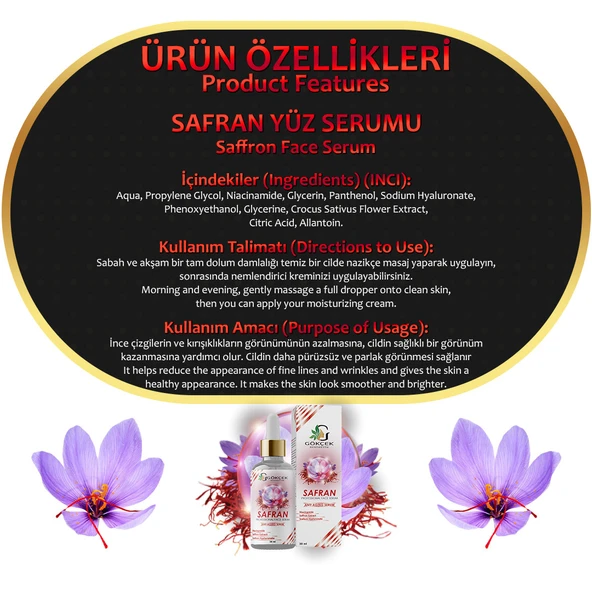 Safran Yüz Serumu - Resim 2