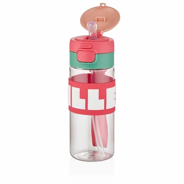 Vagonlife Diller Tritan Matara 600 ml. Mor - Resim 2