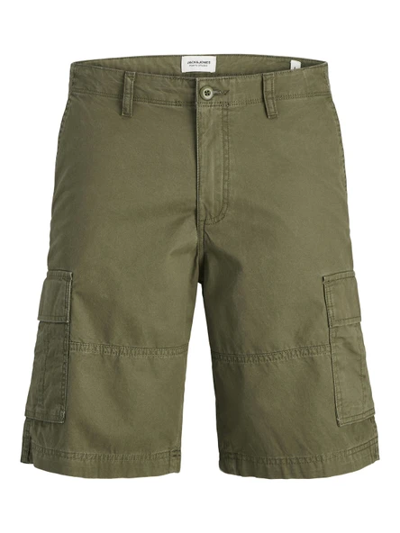 JACK JONES Erkek Yandan Cepli Kargo Şort 12274389 ürün görseli 1
