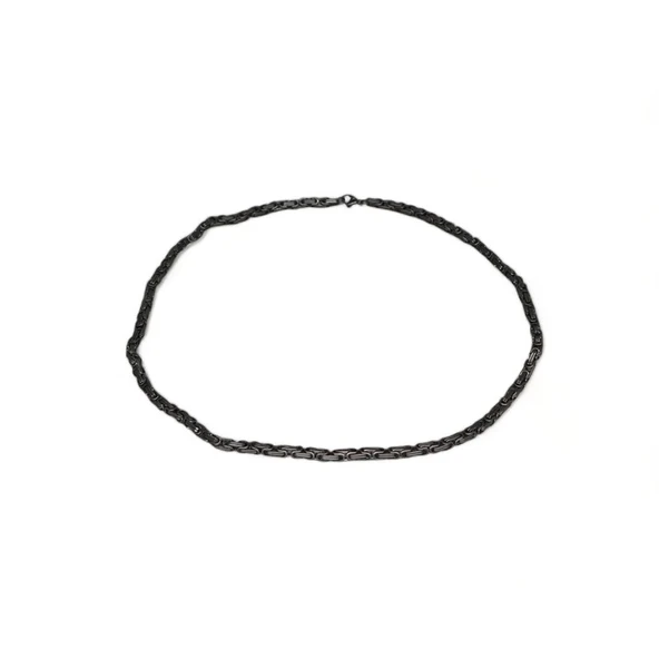 Erkek Çelik Zincir Kolye 60 cm - Resim 3