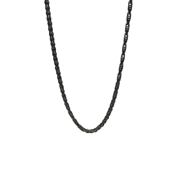 Erkek Çelik Zincir Kolye 60 cm - Resim 2