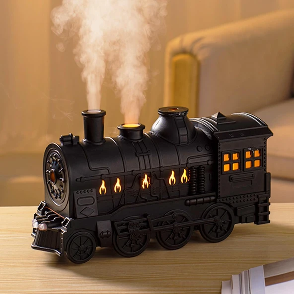 Tren Şeklinde Hava Nemlendirici Buhar Makinesi Aroma Difüzörü ürün görseli 1