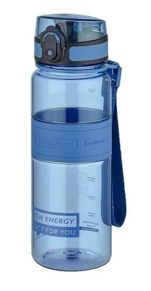 Uzspace 5025 Tritan Su Matarası 500 Ml Mavi ürün görseli 1