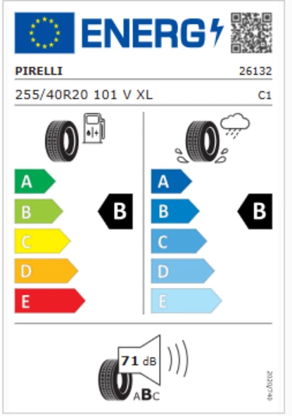 Pirelli Scorpion Verde Seal İnside 255/40R20 101V XL 4x4 Yaz Lastiği (Üretim Yılı: 2024) ürün görseli 1