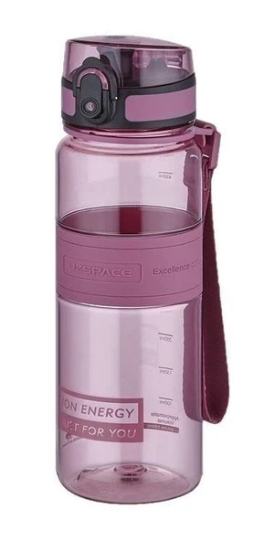 Uzspace 5025 Tritan Su Matarası 500 Ml Gri ürün görseli 1