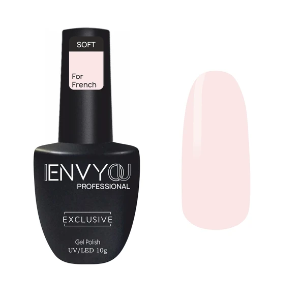 Envy Kalıcı Oje For French Collection Yarı Şeffaf Soft Nude Kalıcı Oje 10gr ürün görseli 1