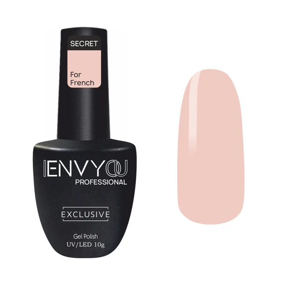 Envy Kalıcı Oje For French Collection Yarı Şeffaf Secret Nude Kalıcı Oje 10gr ürün görseli 1