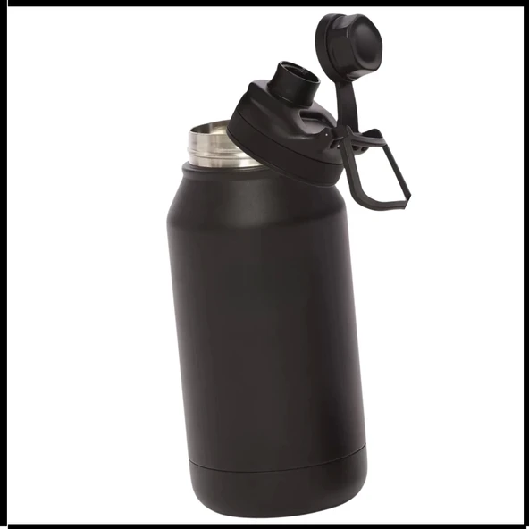Uyguna-Yakala 950 ml - Siyah -Çelik Termos -RM.197 ürün görseli 1