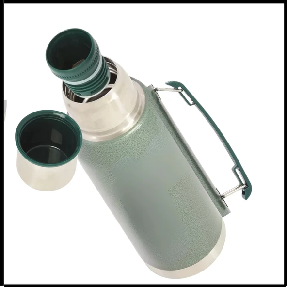 Uyguna-Yakala 1000 ml - Yeşil - Çelik Termos - RM.201 ürün görseli 1
