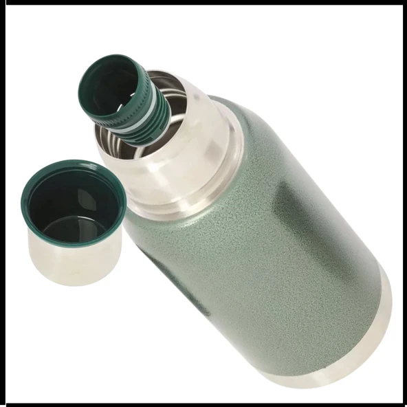 Uyguna-Yakala 750 ml - Yeşil Çelik Termos - RM.200 ürün görseli 1