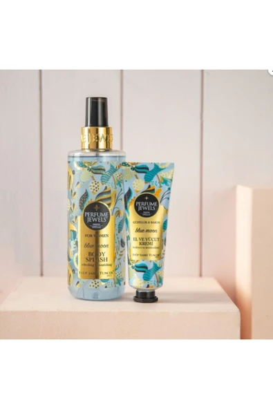 Eyüp Sabri Tuncer Perfume Jewels Blue Moon Vücut Spreyi 250 ml El Kremi 50ml ürün görseli 1