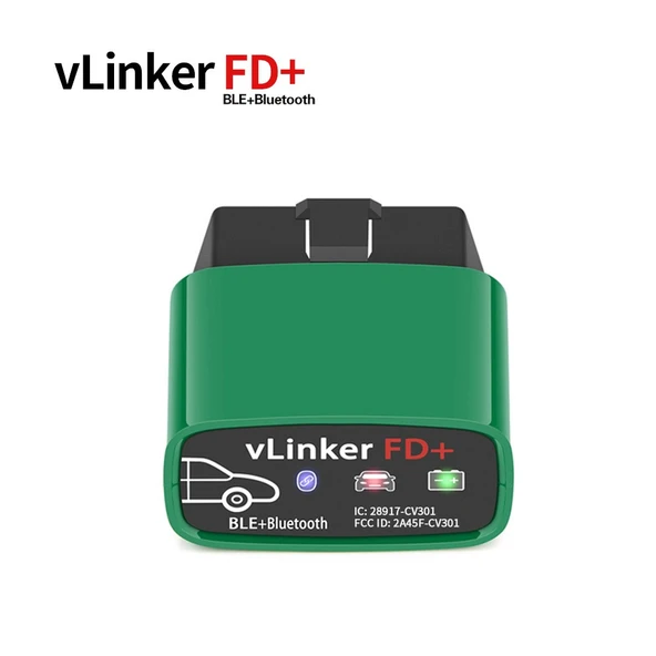 VLinker FD+ OBD2 Araç Teşhis Cihazı BL ürün görseli 1