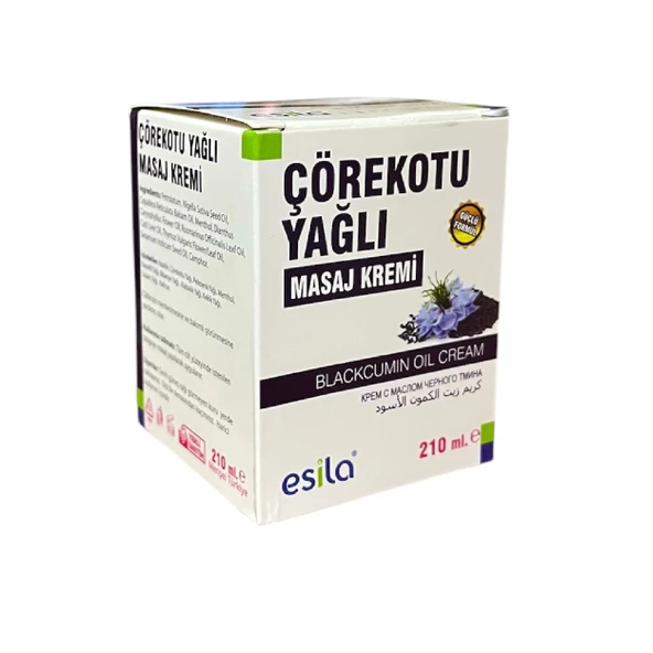Çörekotu Yağı masaj Kremi 210 ml, Esila ürün görseli 1