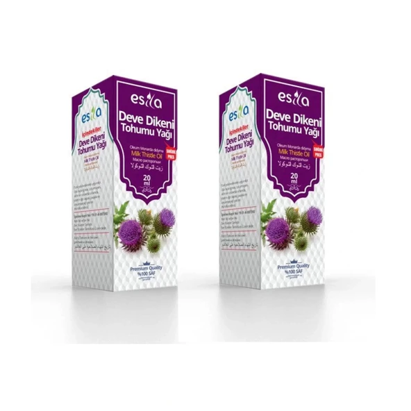 Deve Dikeni Tohumu Yağı Devedikeni 20 ml x2Adet ürün görseli 1