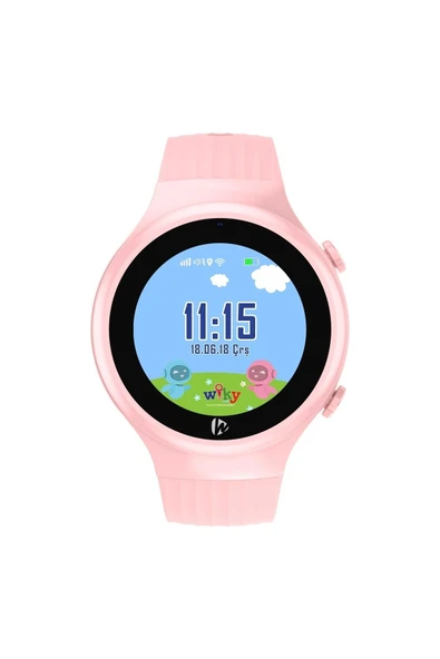 Wiky Watch 5S Pembe Akıllı Çocuk Saati - Resim 7