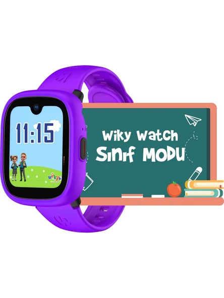 Wiky Watch 5 Plus Mor Akıllı Çocuk Saati - Resim 5