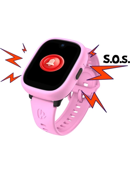 Wiky Watch 5 Plus Pembe Akıllı Çocuk Saati - Resim 3