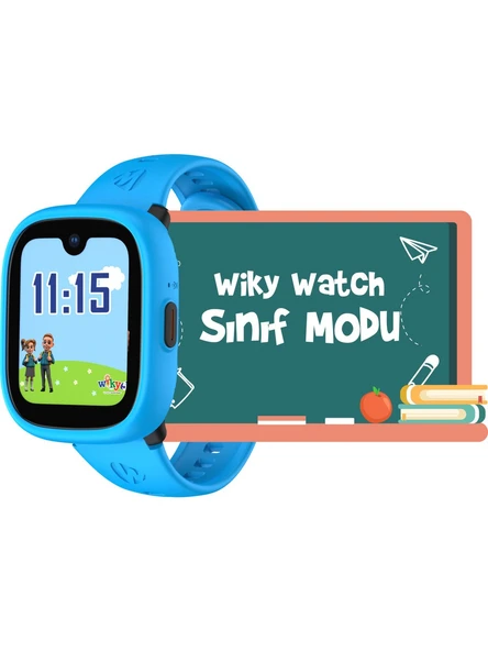 Wiky Watch 5 Plus Mavi Akıllı Çocuk Saati - Resim 7