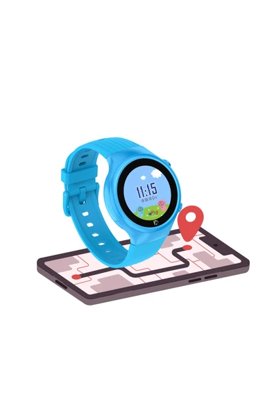 Wiky Watch 5S Mavi Akıllı Çocuk Saati - Resim 5
