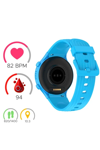 Wiky Watch 5S Mavi Akıllı Çocuk Saati - Resim 2