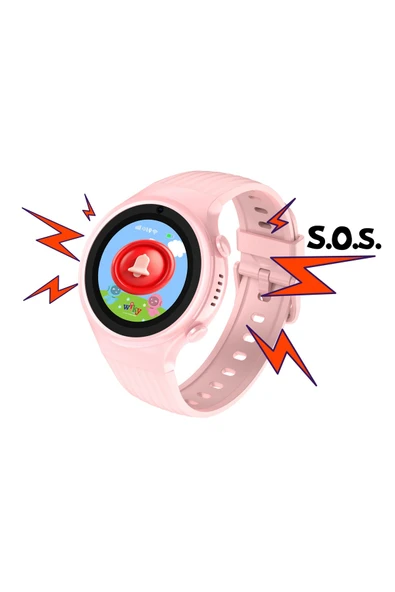 Wiky Watch 5S Pembe Akıllı Çocuk Saati - Resim 2