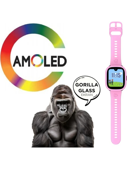 Wiky Watch 5 Plus Pembe Akıllı Çocuk Saati - Resim 10