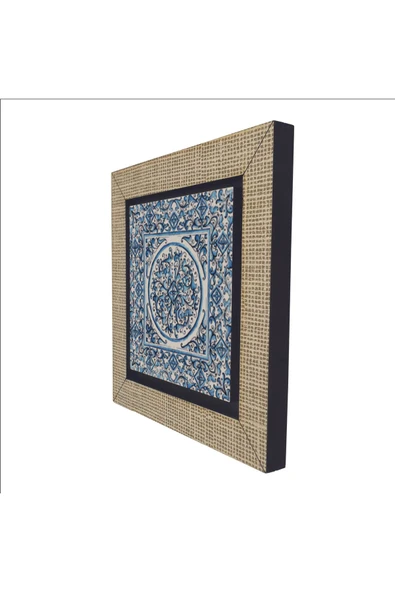İtalyan Deseni Baskılı MDF Magnet 7X7 - Resim 5