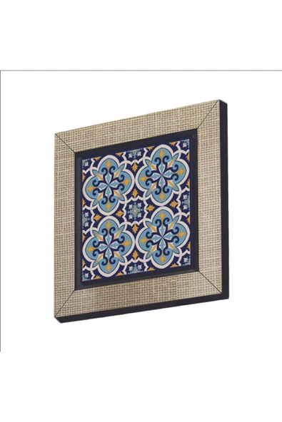 İtalyan Deseni Baskılı MDF Magnet 7X7 ürün görseli 1