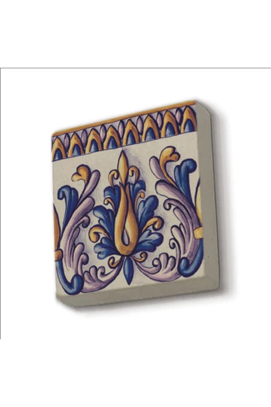 İtalyan Deseni Baskılı Taş Magnet 5X5 ürün görseli 1