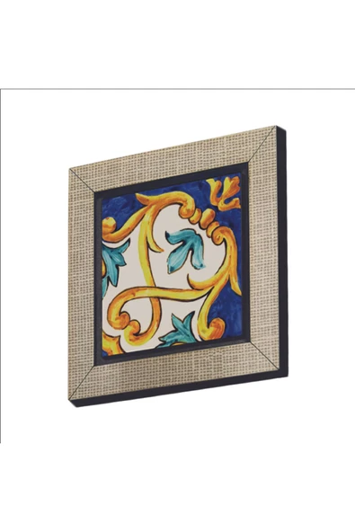 İtalyan Deseni Baskılı MDF Magnet 7X7 ürün görseli 1